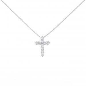 タサキ クロス ダイヤモンド ネックレス 0.48CT