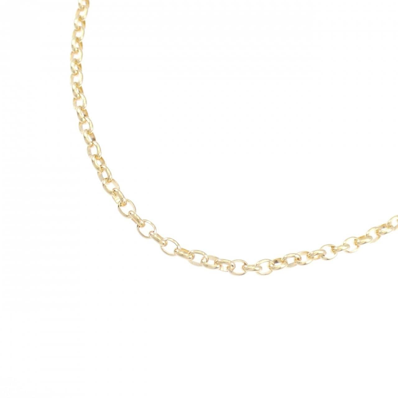 K18YG chain necklace