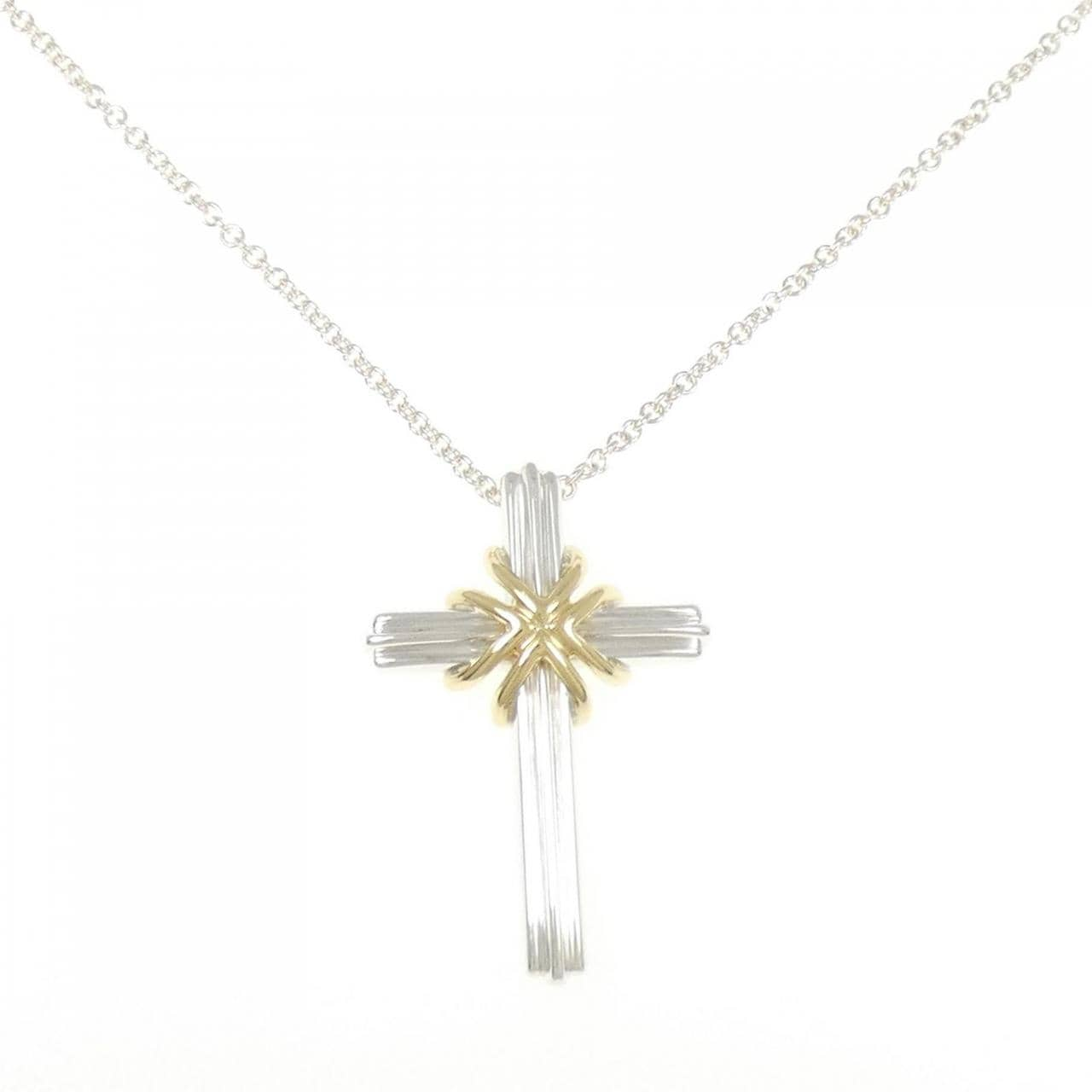 TIFFANY cross necklace