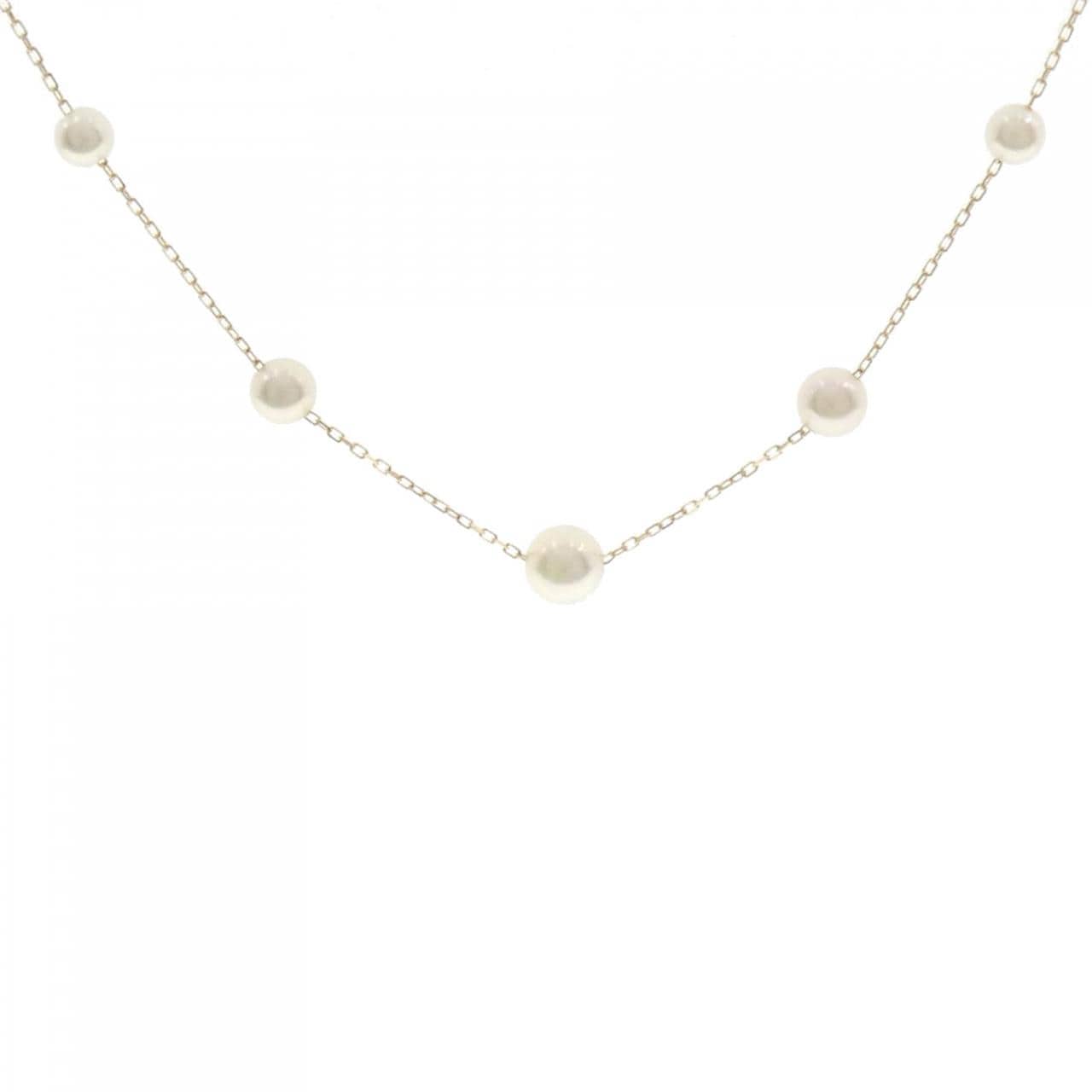 K18YG アコヤパール ネックレス