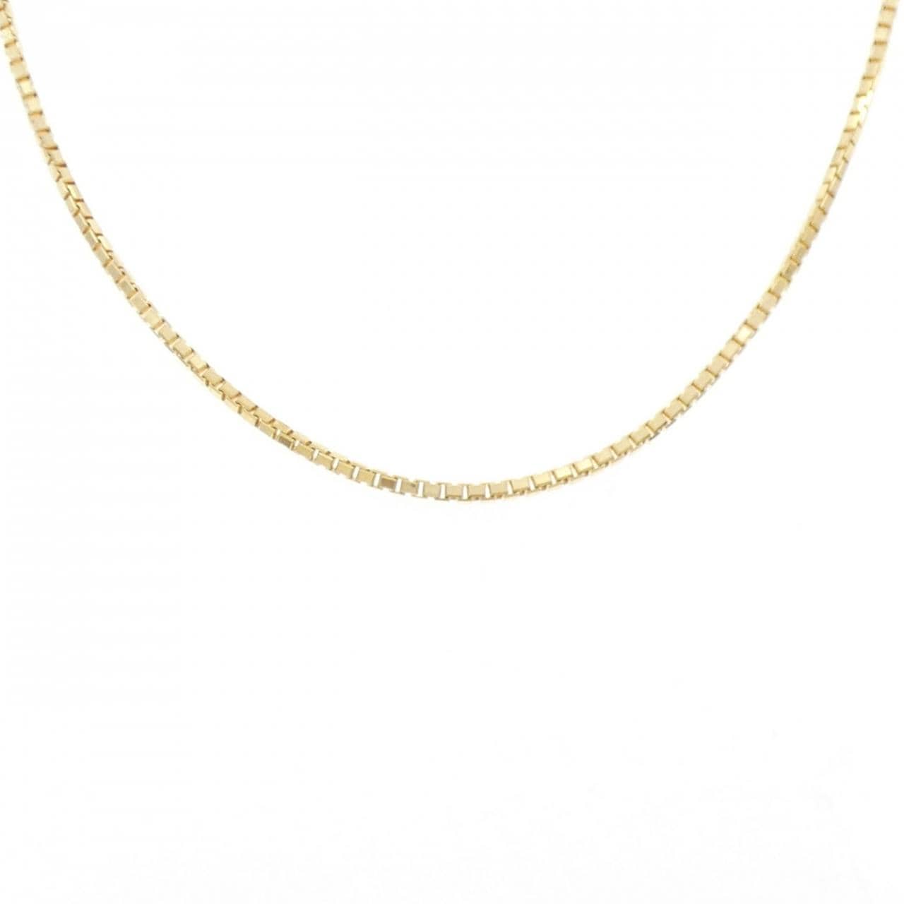 K18YG Venetian chain necklace