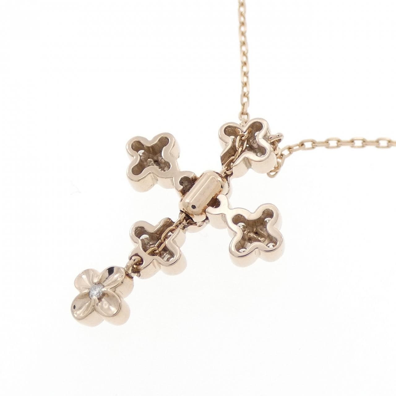 ヴァンドーム ダイヤモンド ネックレス 0.14CT