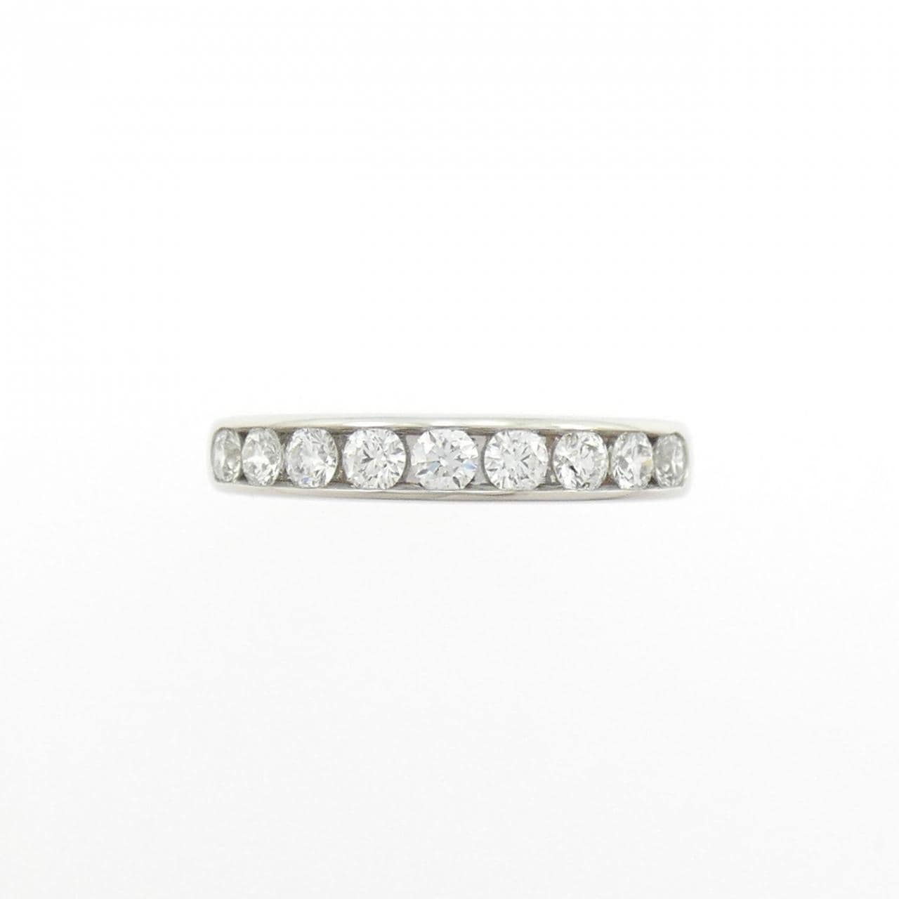 ティファニー ハーフサークル チャネルセッティング リング