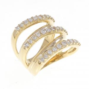 K18YG ダイヤモンド リング 1.00CT