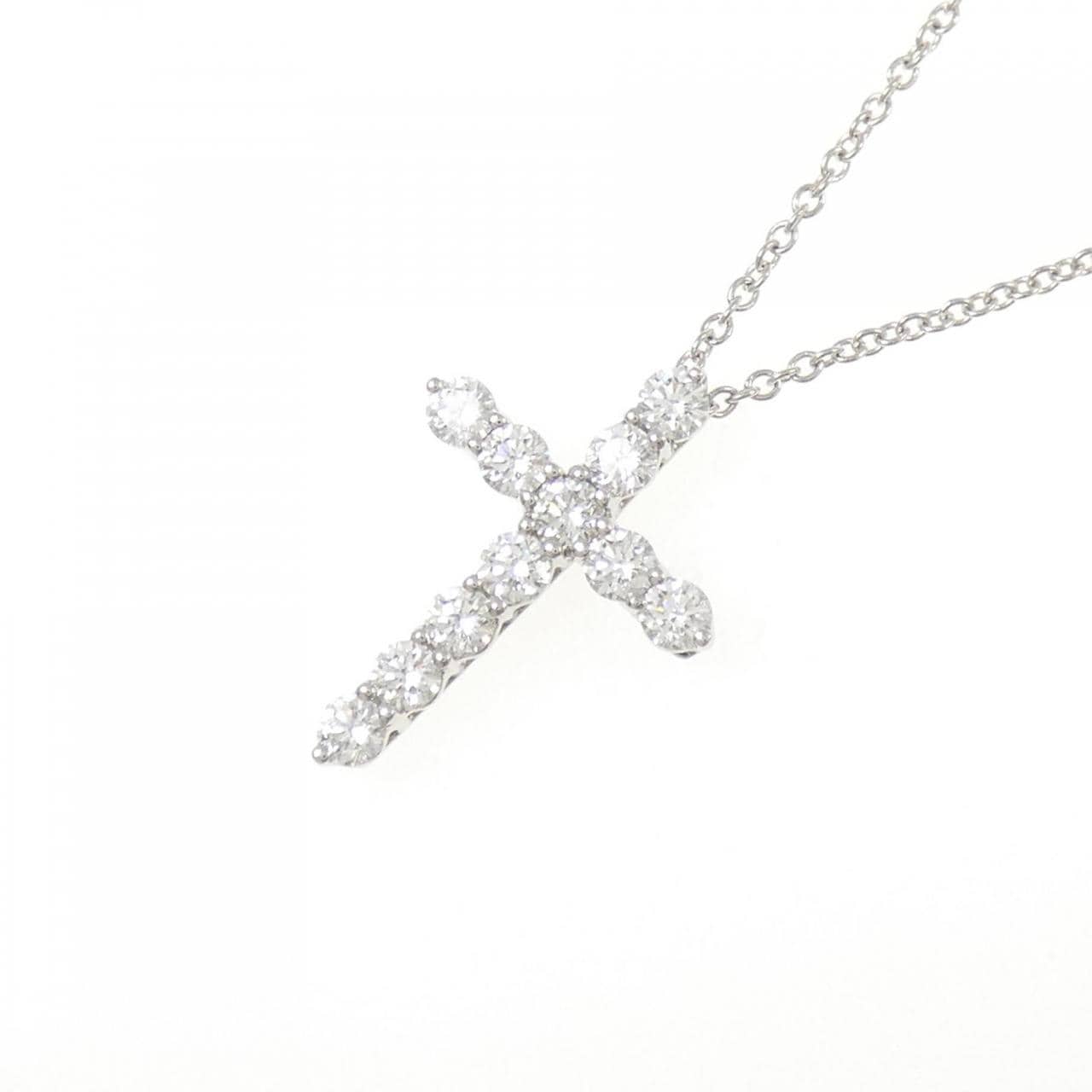 ティファニー スモールクロス ネックレス