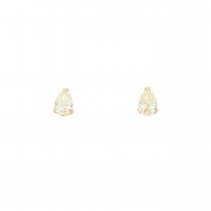 【新品】K18YG ダイヤモンド ピアス 0.32CT