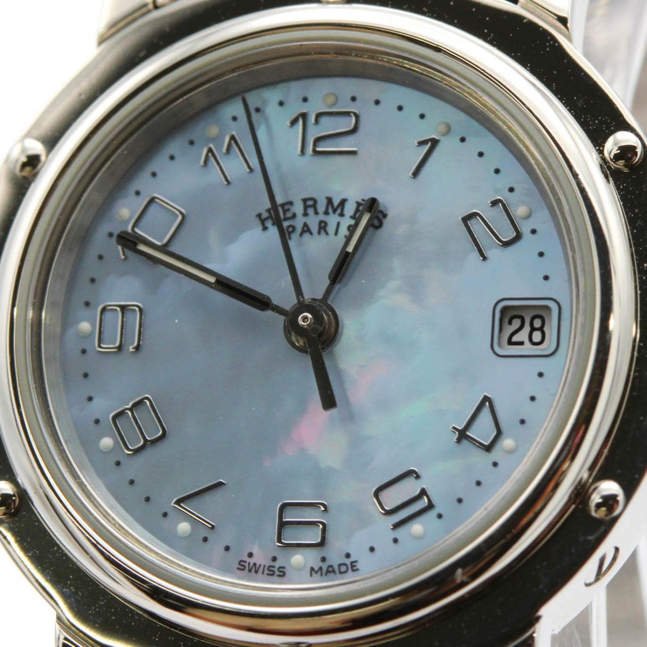 【ノーメンテナンス還元価格】エルメス クリッパーナクレ CL4.210 SS クォーツ