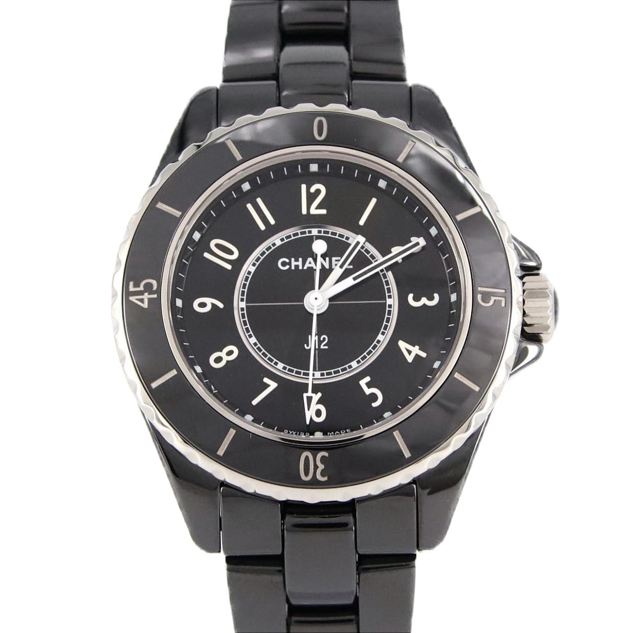 シャネル J12 33mmセラミック H5695 セラミック クォーツ