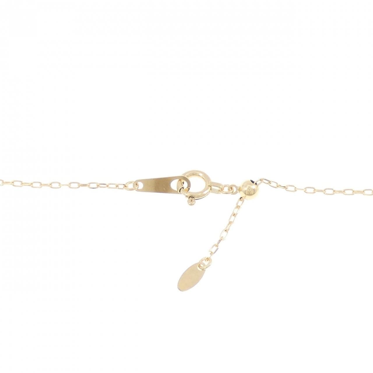 K18YG ダイヤモンド ネックレス 0.07CT