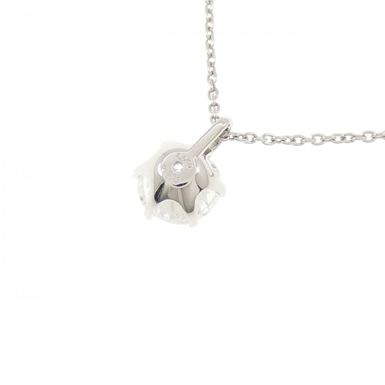 【リメイク】PT900/PT850 ダイヤモンド ネックレス 1.060CT E I1 Good