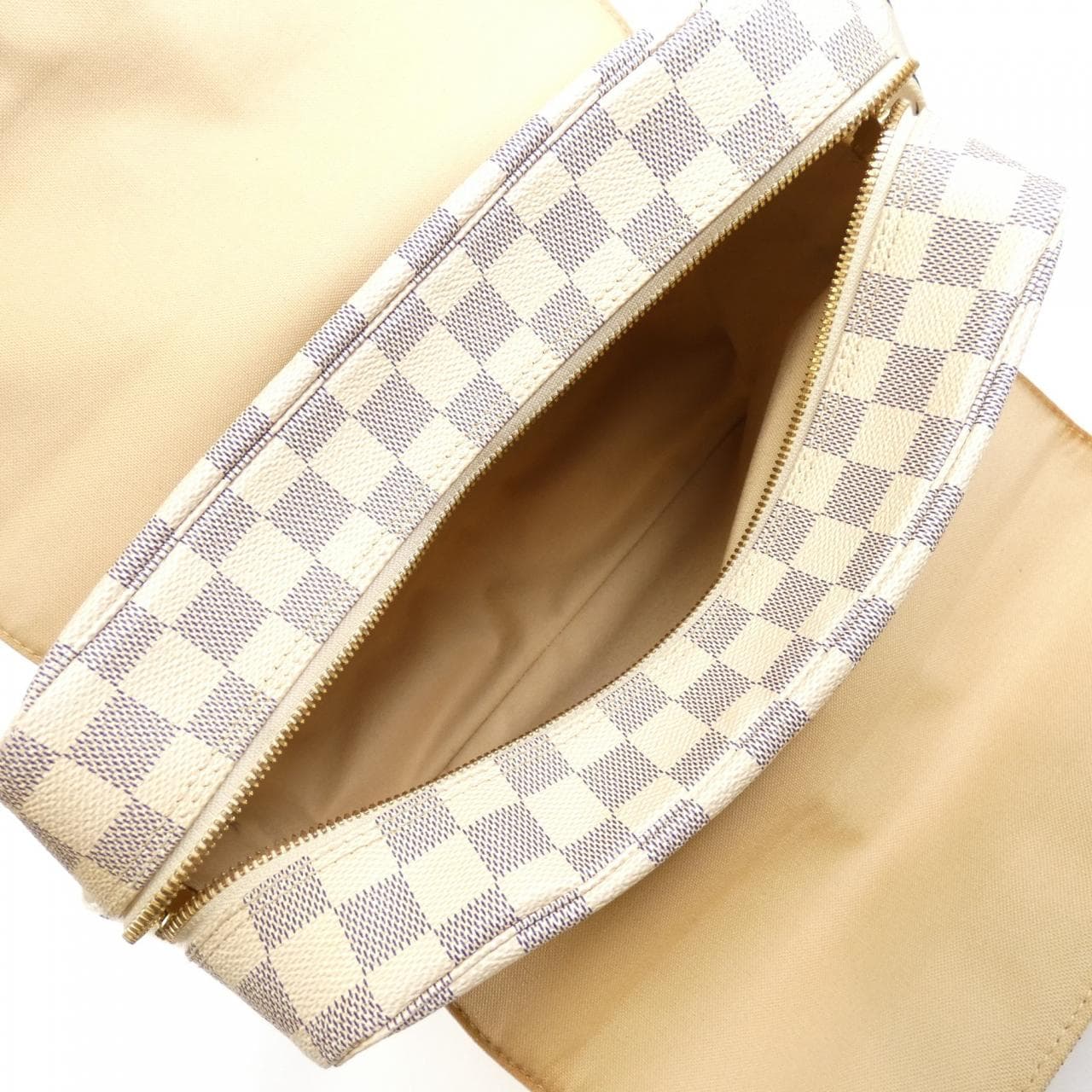 LOUIS VUITTON Damier Azur Naviglio N51189 單肩包