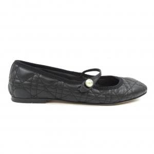 クリスチャンディオール CHRISTIAN DIOR CANNAGE QUILTED DIOR BALLET フラットシューズ