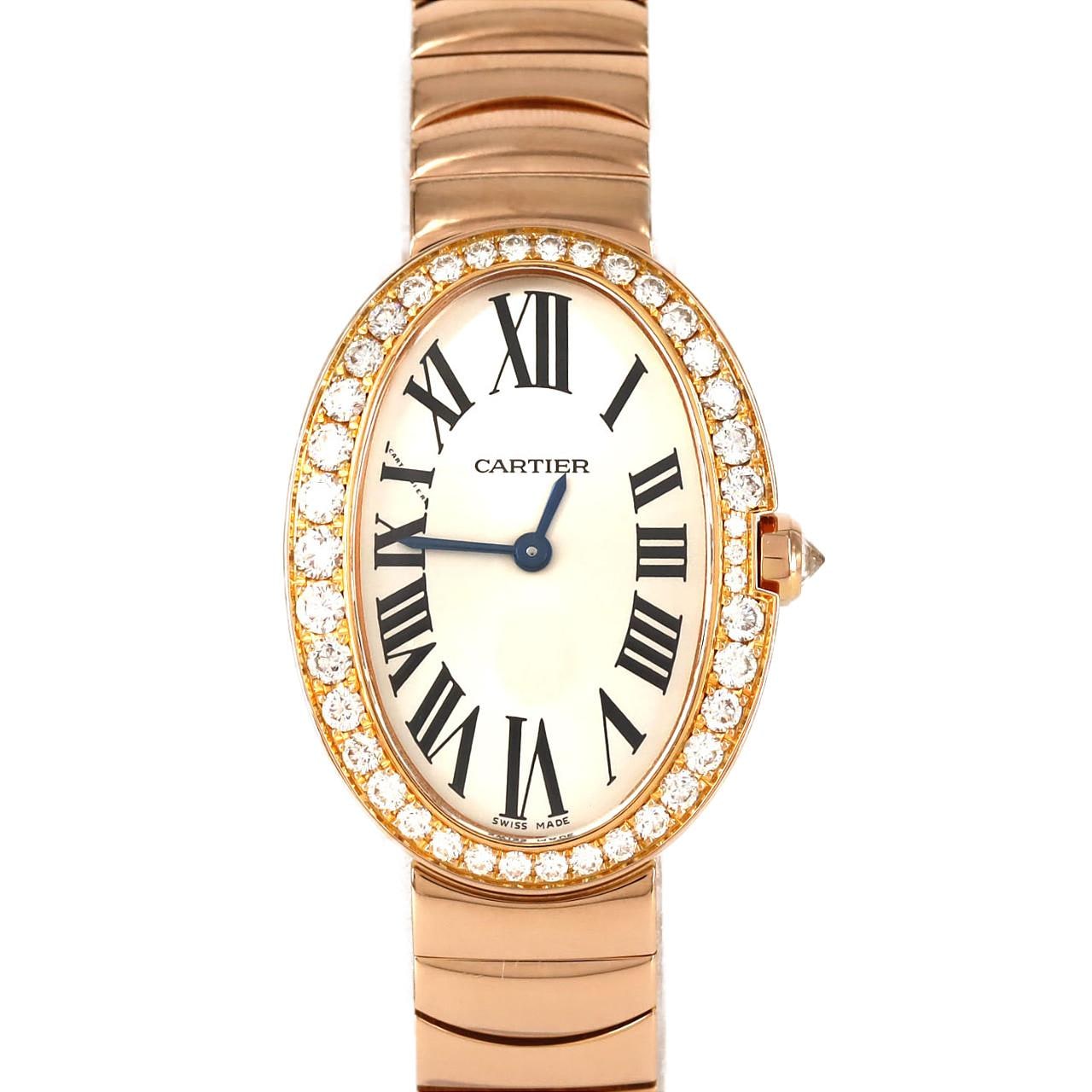 カルティエ ベニュワールSM PG/D WB520002 PG･RG クォーツ