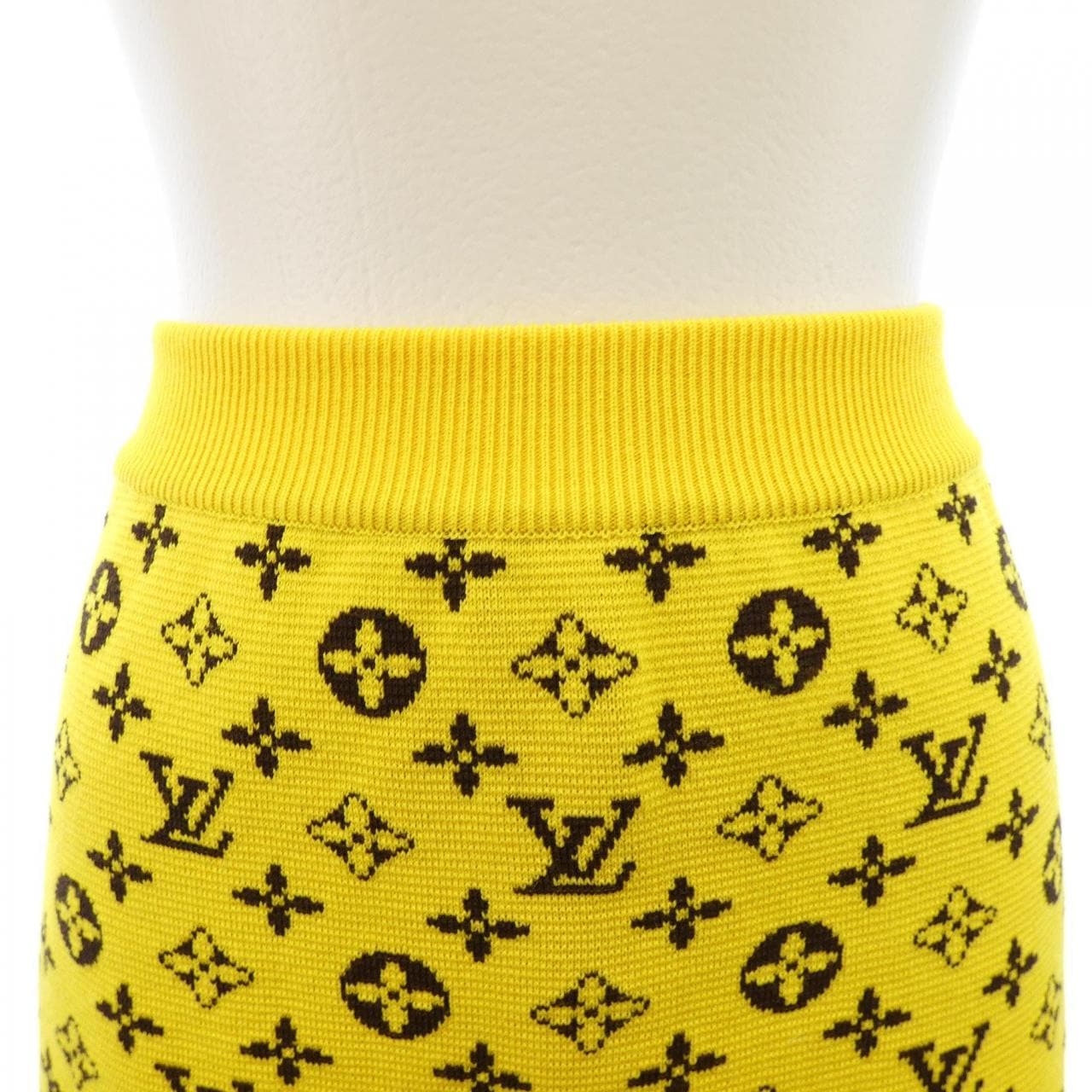 ルイヴィトン LOUIS VUITTON モノグラムウールニットAライン FJKZ03XZS スカート