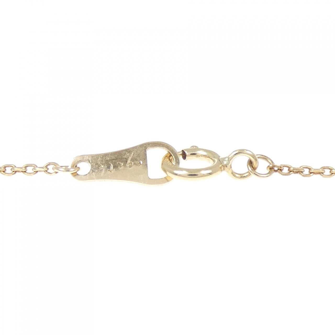 アガット ダイヤモンド ネックレス 0.01CT