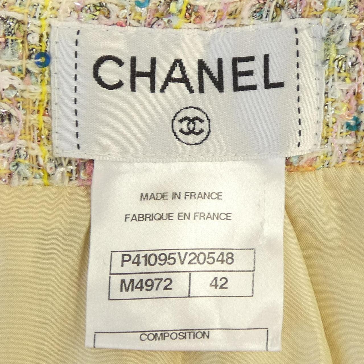 シャネル CHANEL P41095V20548 11P スカート