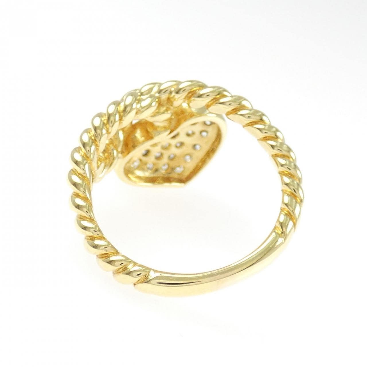 ポンテヴェキオ ハート リング 0.53CT