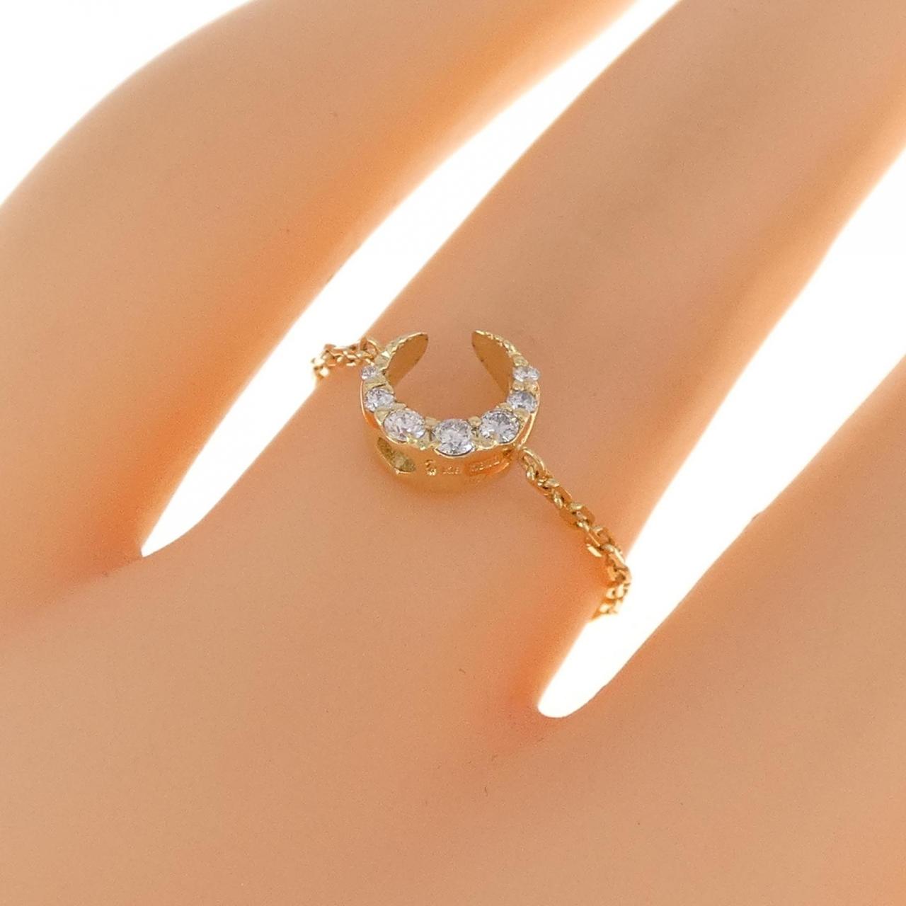 Sirena Azzurro Moon Diamond ring 0.07CT