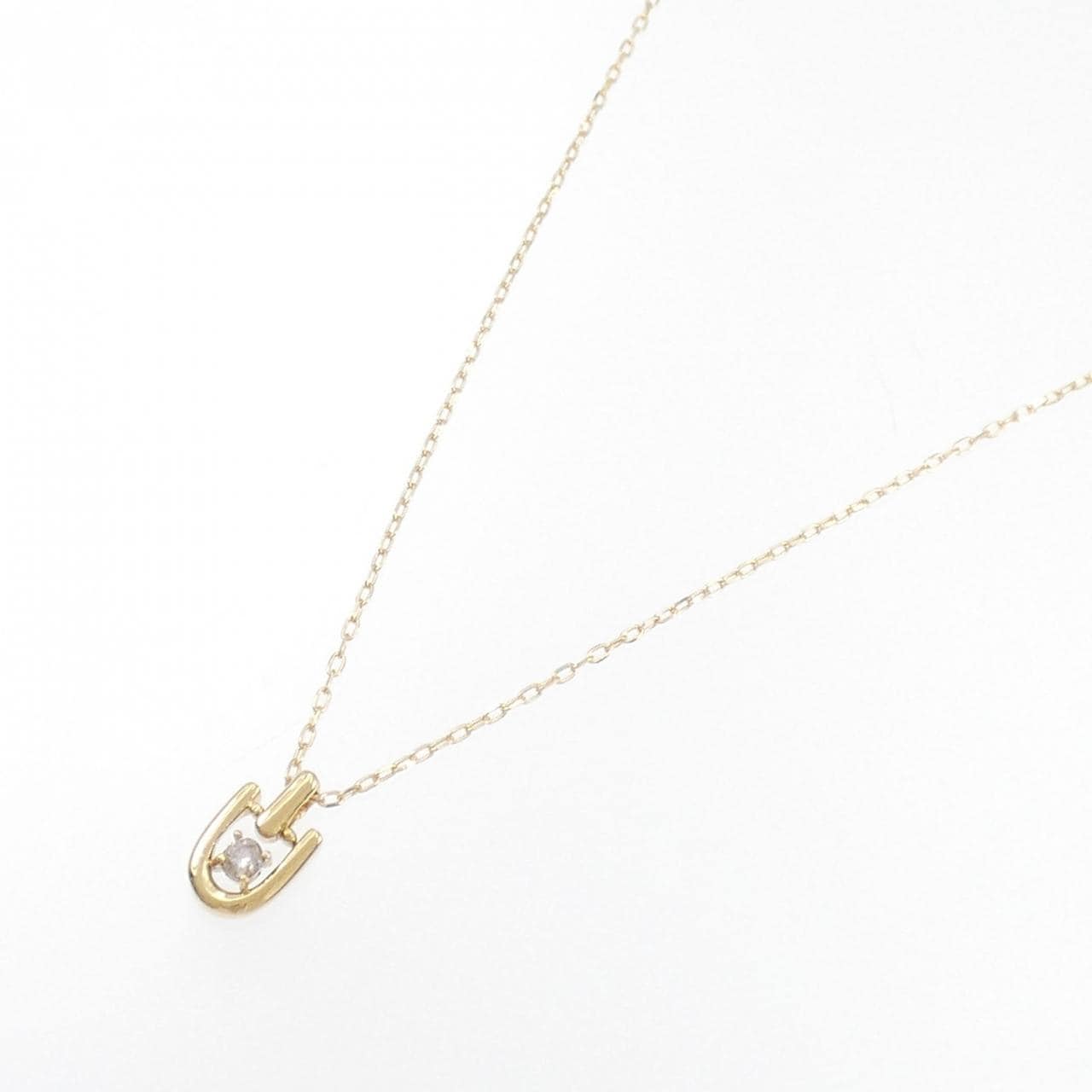 K18YG ダイヤモンド ネックレス 0.05CT