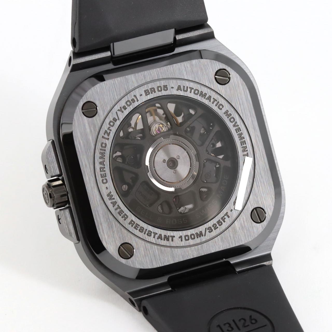 【新品】ベル&ロス BR05スケルトンブラックセラミック BR05A-BL-SK-CE/SRB セラミック 自動巻