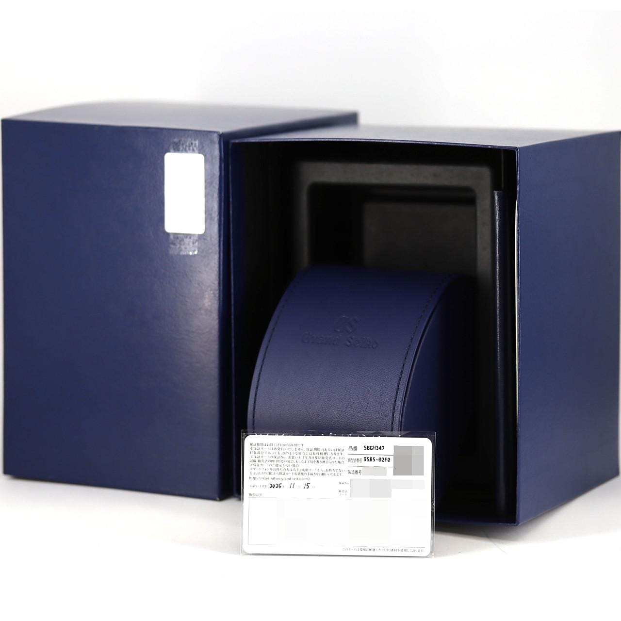 セイコー グランドセイコー･ヘリテージコレクション･メカニカルハイビート36000 9S85-02F0/SBGH347 SS 自動巻