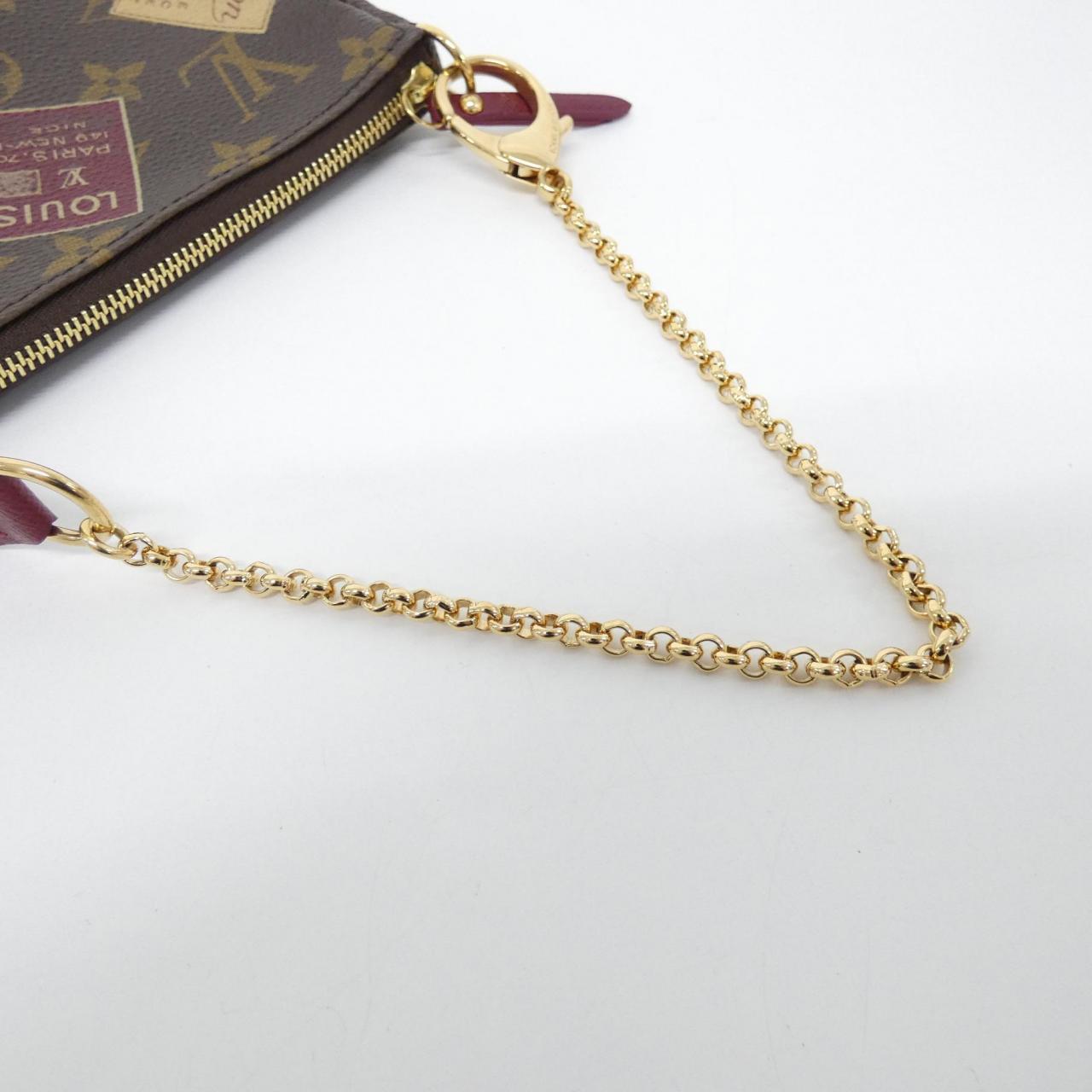 ルイヴィトン モノグラム ミニ ポシェット アクセソワール M63798 アクセサリーポーチ