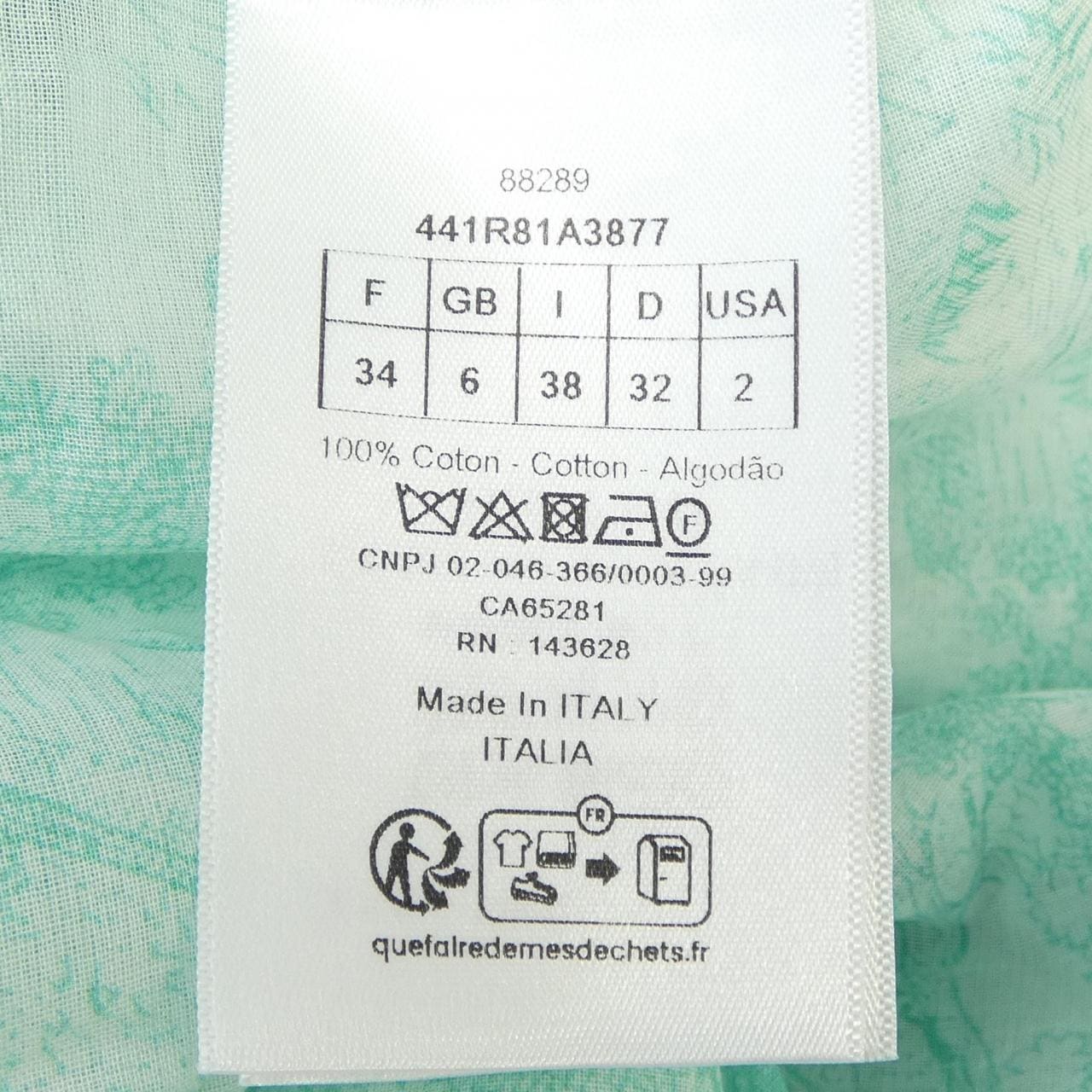 クリスチャンディオール CHRISTIAN DIOR トワルドゥジュイ DIORIVIERA 441R81A3877 ワンピース