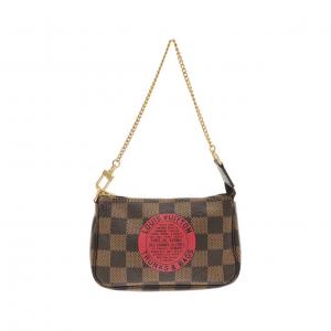 ルイヴィトン ダミエ(T&B) ミニ ポシェット アクセソワール N58011 アクセサリーポーチ