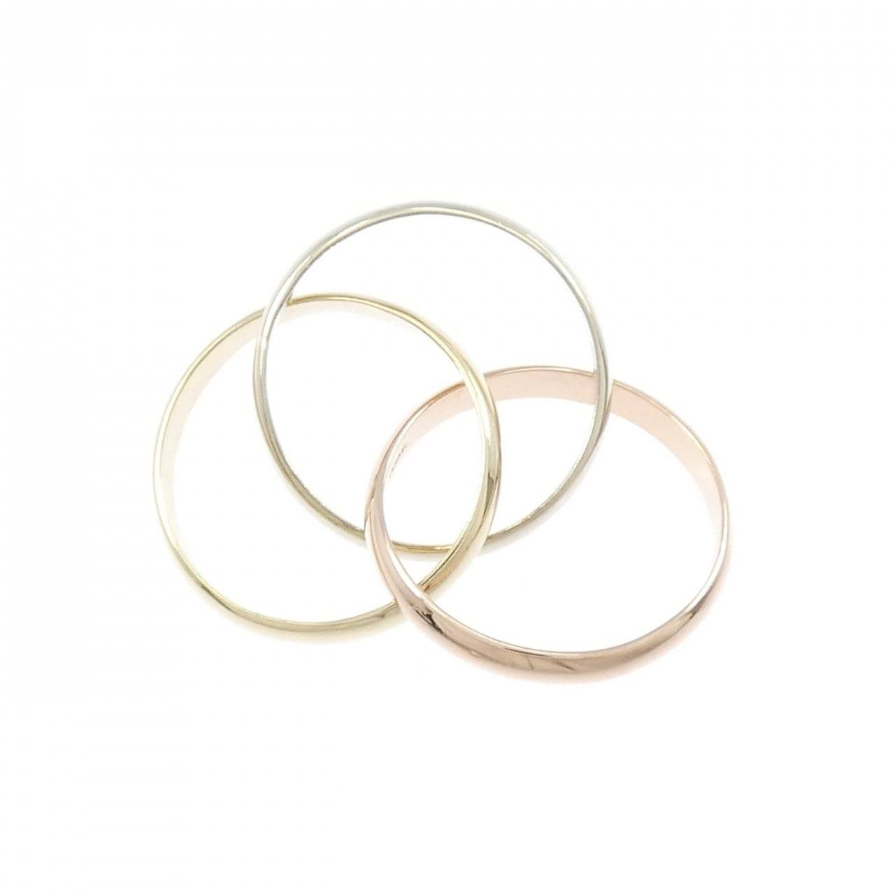 585スリーカラー ピンキーリング