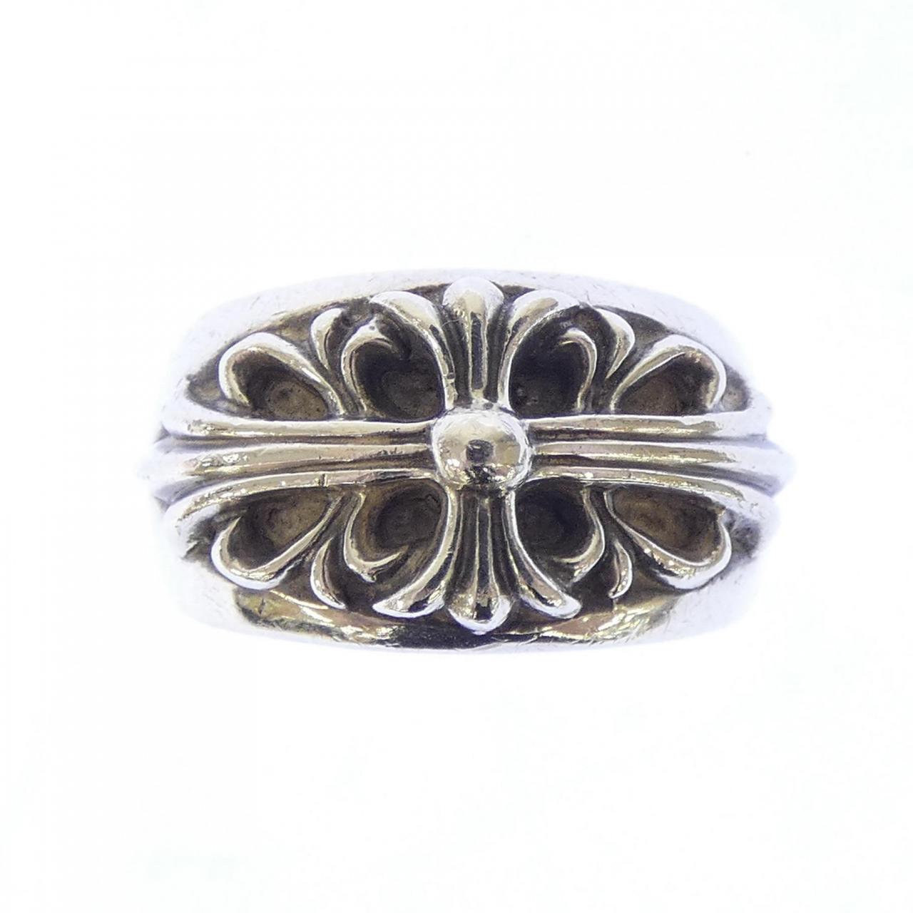 クロムハーツ CHROME HEARTS FLORAL CROSS 2356 304 0500 RING