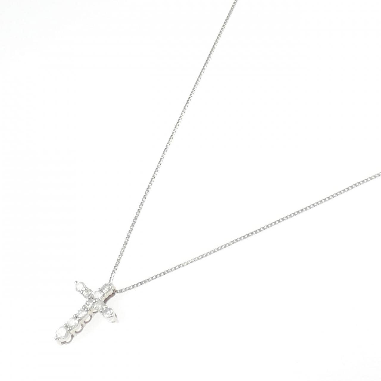 PT900/PT850 ダイヤモンド ネックレス 0.52CT