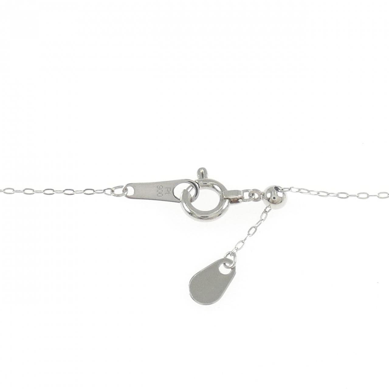 PT950/PT900 2WAY ダイヤモンド ネックレス 0.25CT