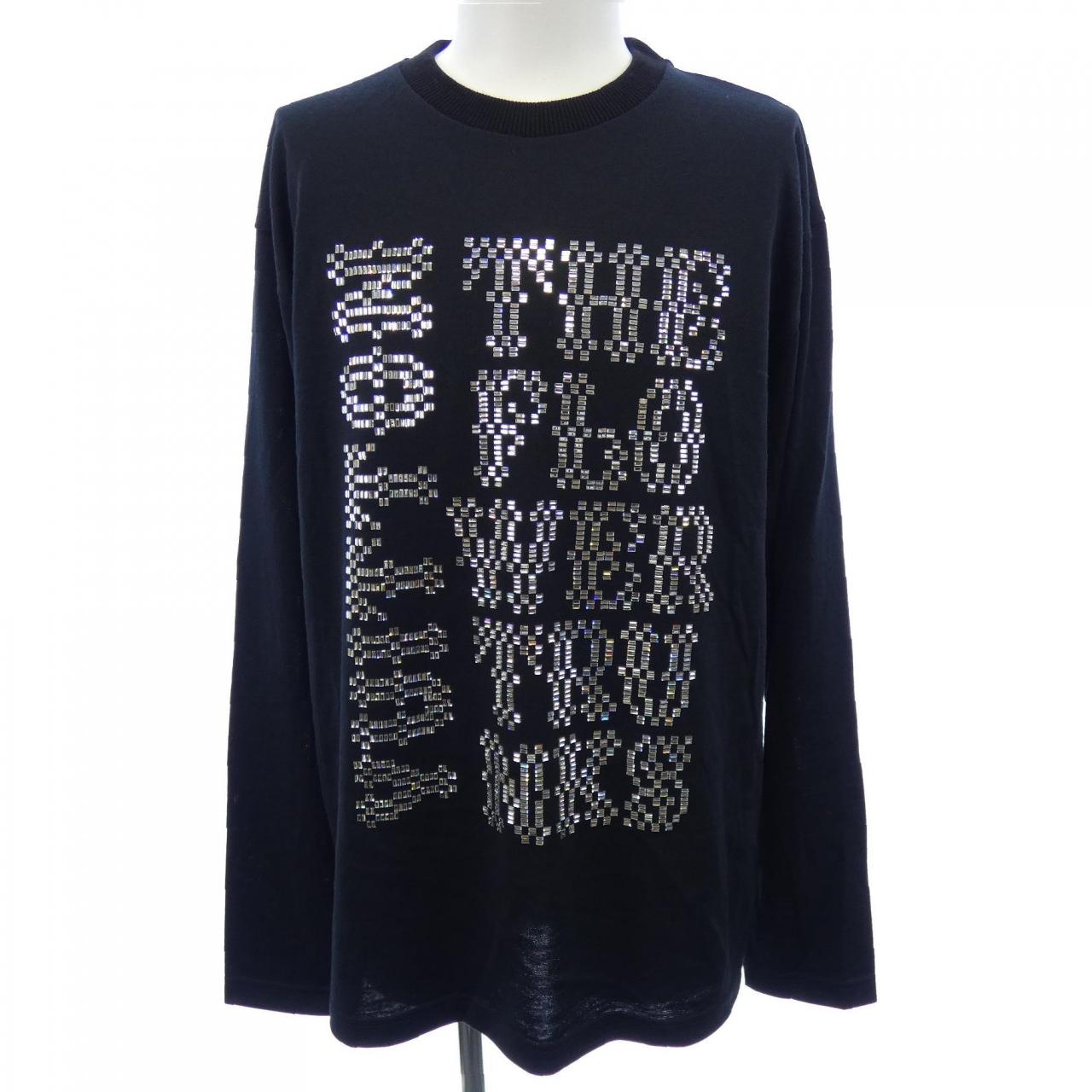 ルイヴィトン LOUIS VUITTON エンベリッシュドロングスリーブウールTシャツ HQY34WSQ6 ニット