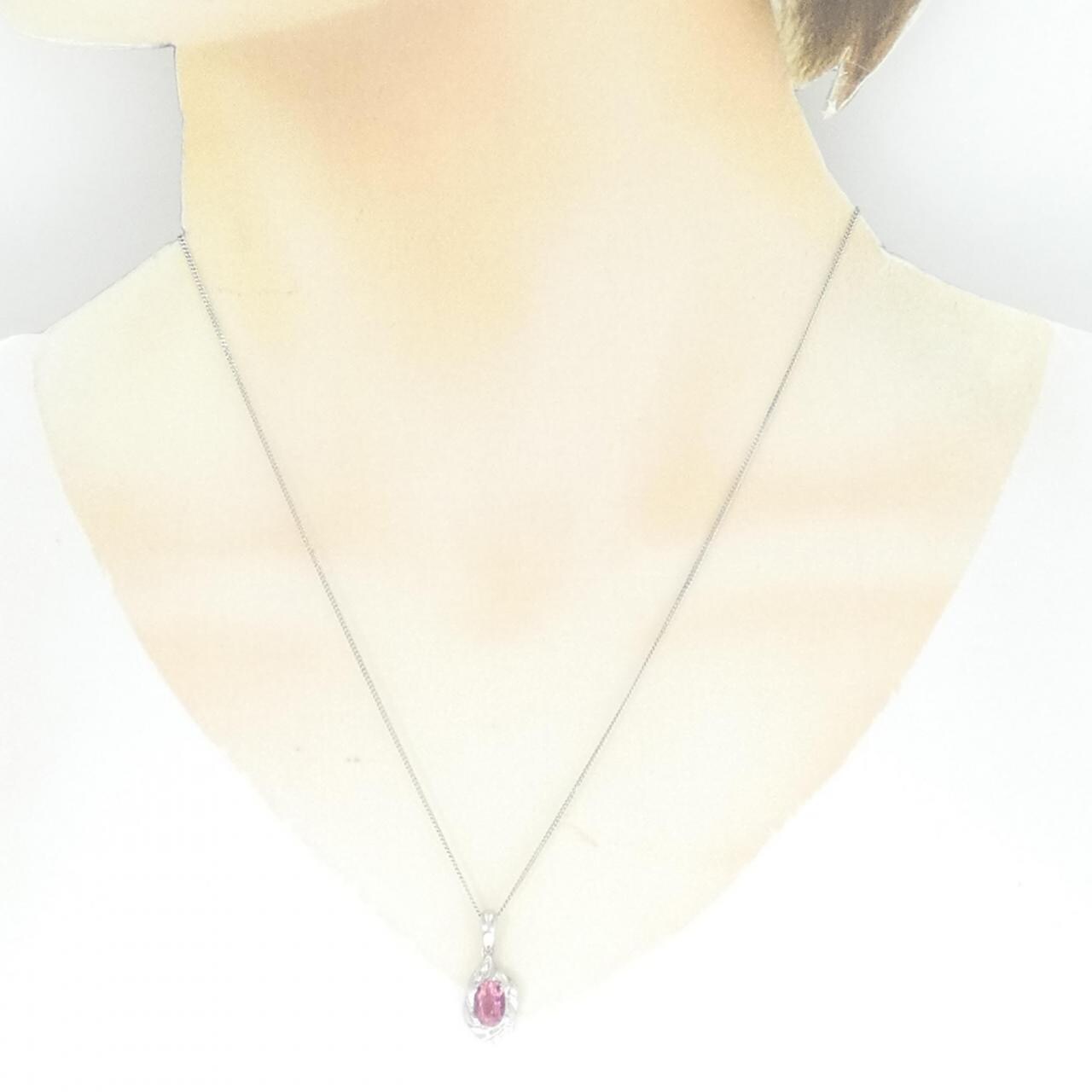 PT Tourmaline necklace 0.77CT