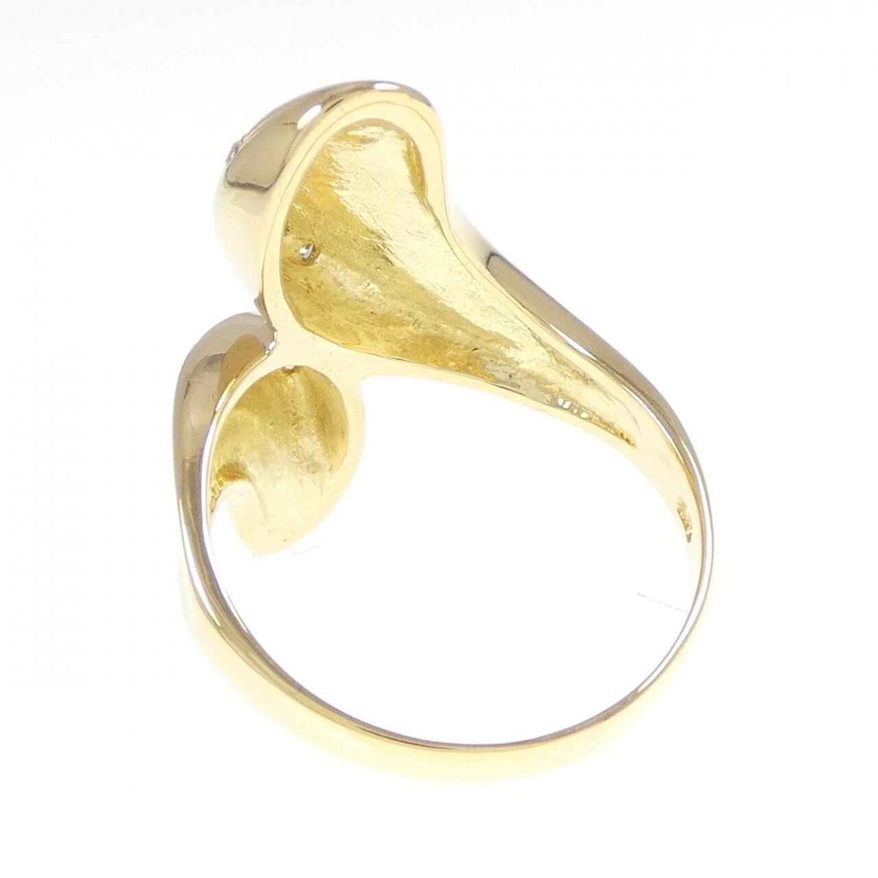 K18YG ダイヤモンド リング 0.08CT
