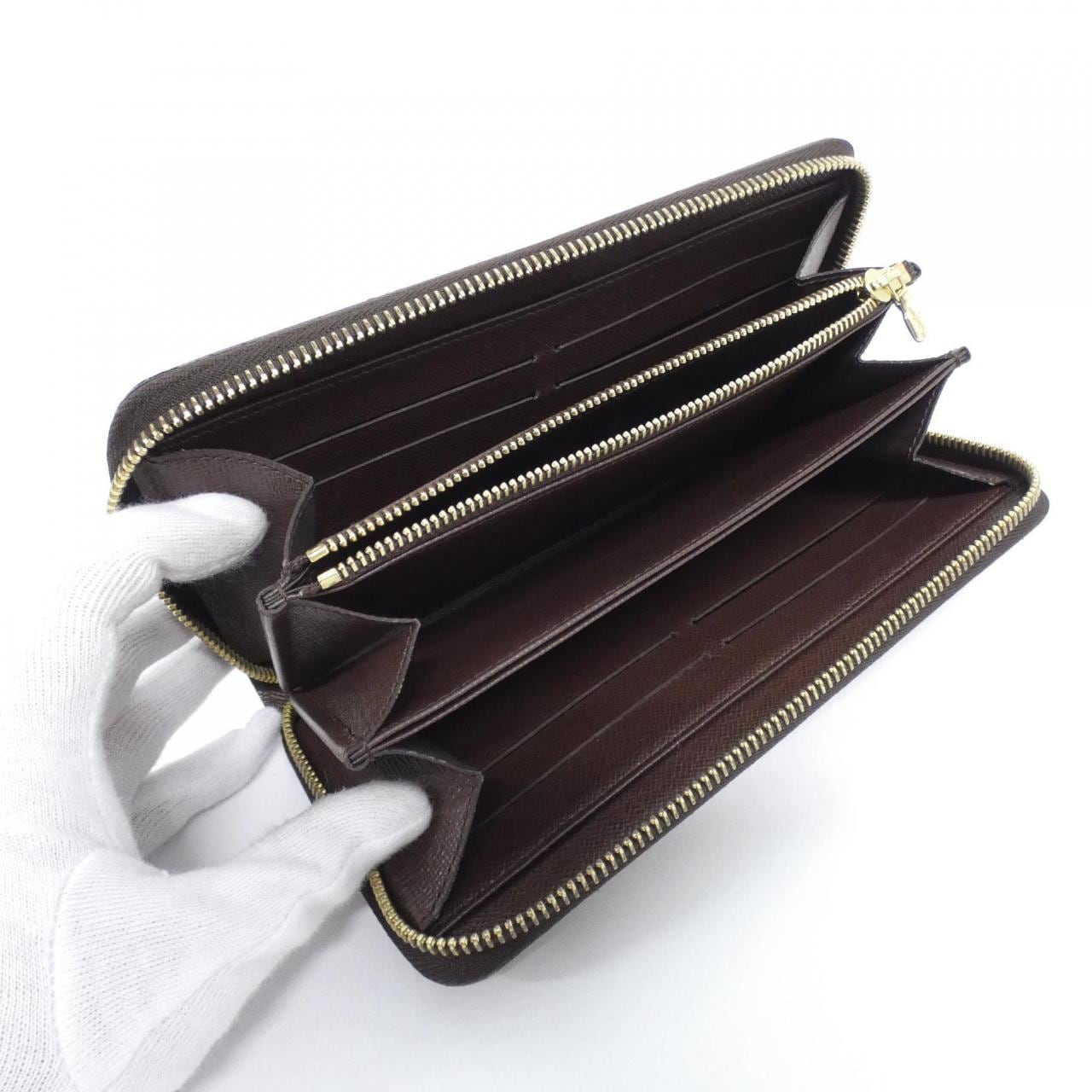 ルイヴィトン ダミエ ジッピー ウォレット N60015 財布