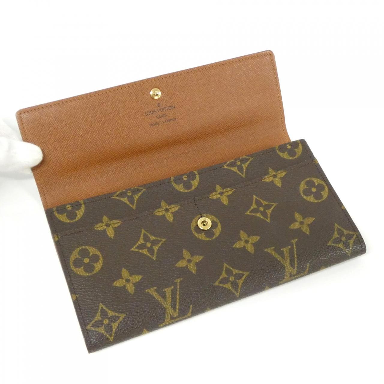 ルイヴィトン モノグラム ポルト モネ クレディ M61725 財布