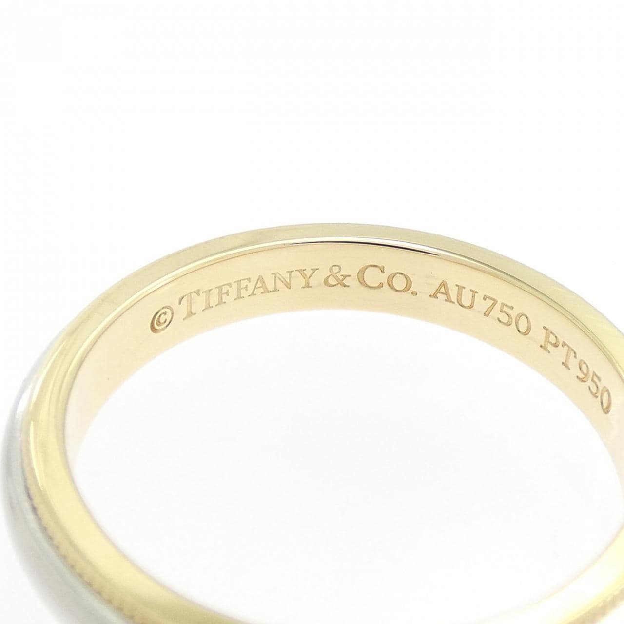 ティファニー ミルグレイン リング