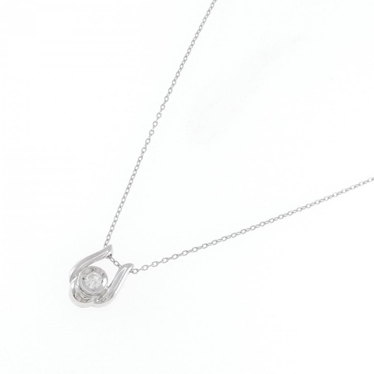 pt Diamond necklace