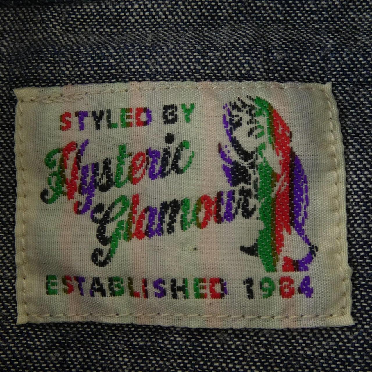 ヒステリックグラマー HYSTERIC GLAMOUR シャツ