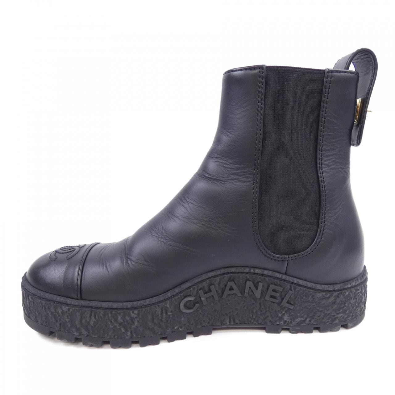 シャネル CHANEL アンクルブーツ ターンロック G37927X56283 ブーツ