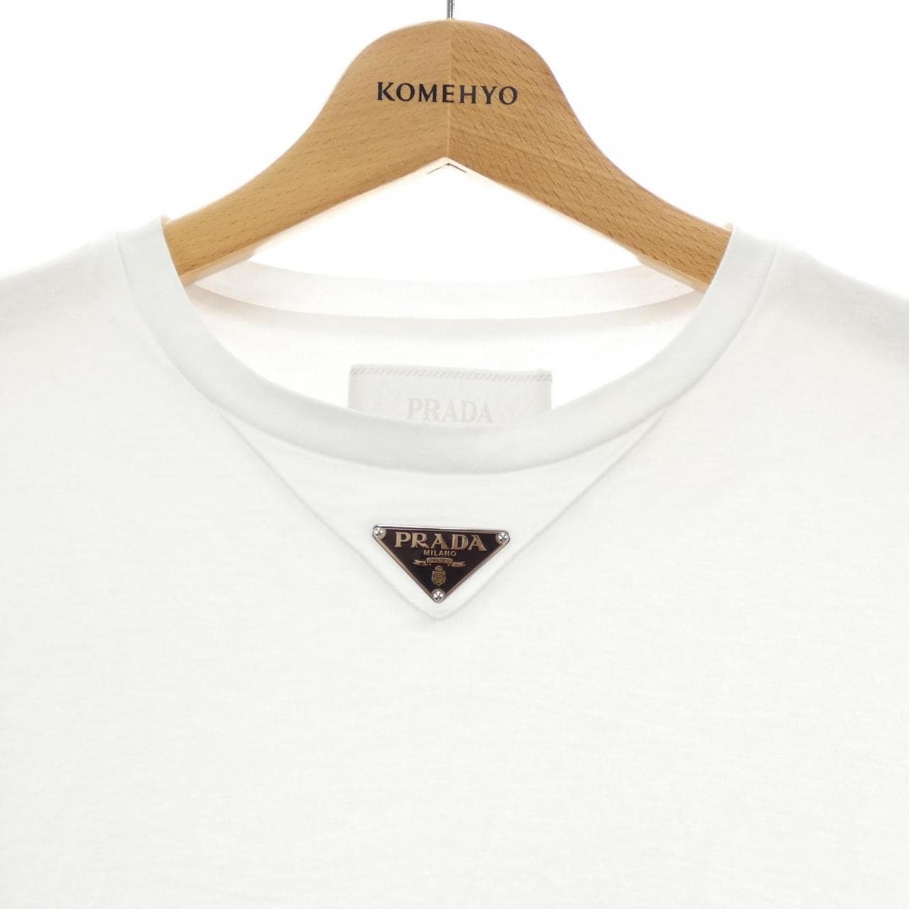 プラダ PRADA トライアングルロゴ UJN861 S232 240 Tシャツ