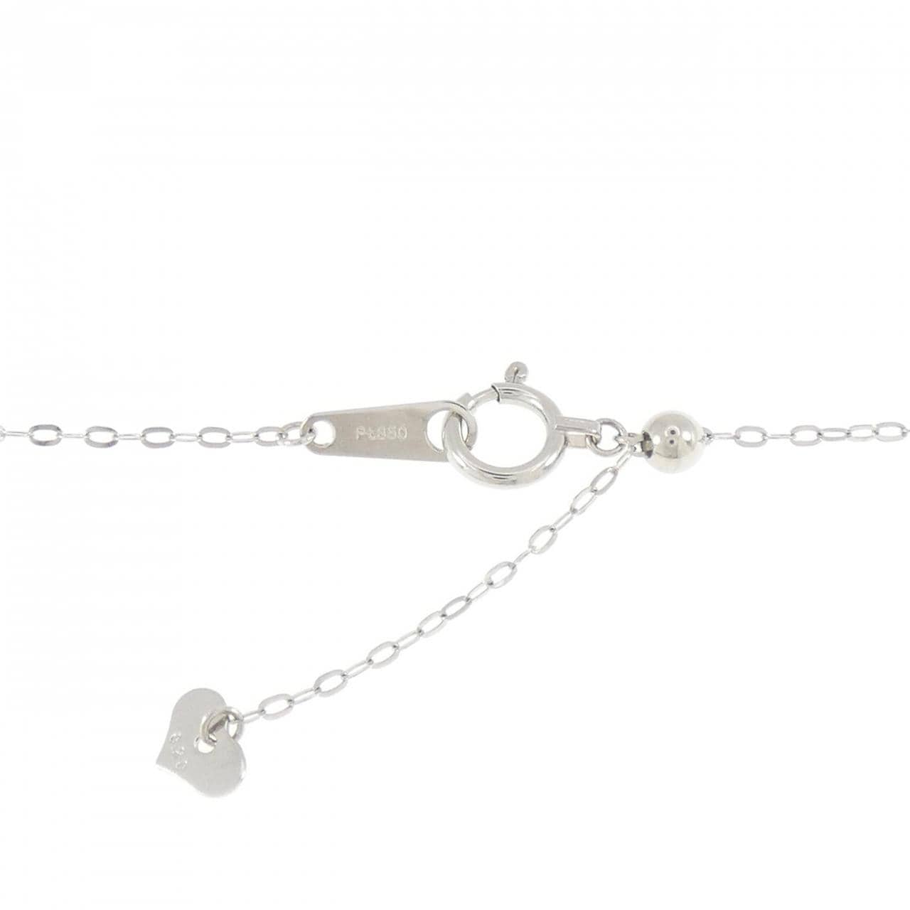 PT950/PT850 ダイヤモンド ネックレス 0.20CT