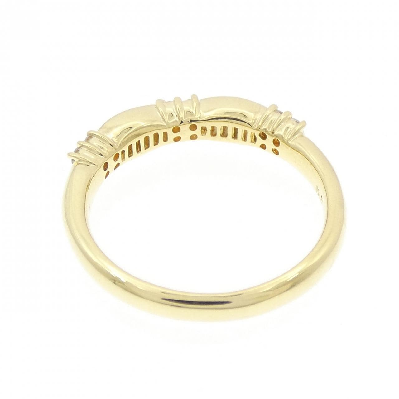 K18YG ダイヤモンド リング 0.35CT
