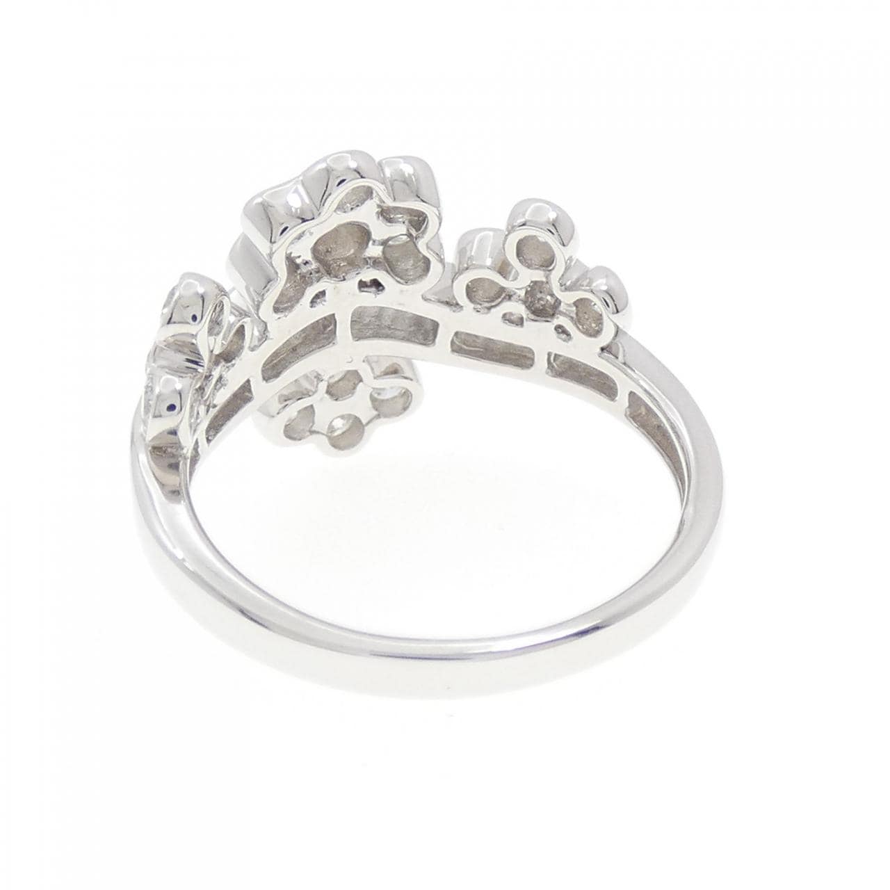 K18WG ダイヤモンド リング 0.96CT