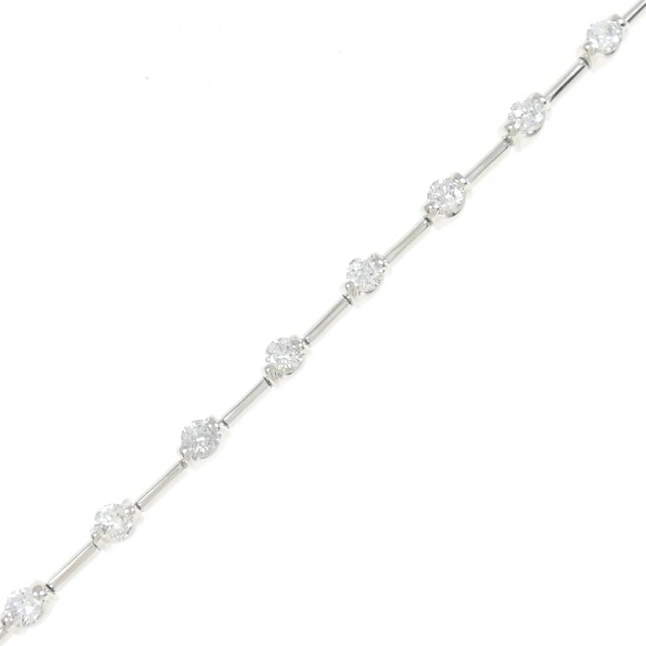 LINE ダイヤモンド ブレスレット 1.26CT