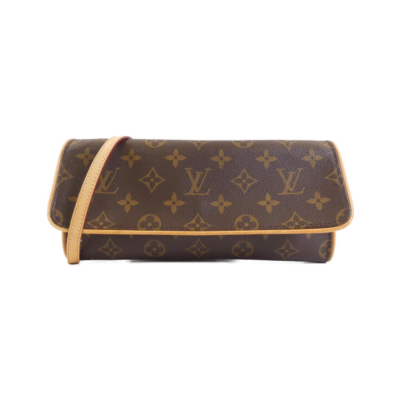 LOUIS VUITTON Monogram Pochette Twin GM M51852 Shoulder Bag