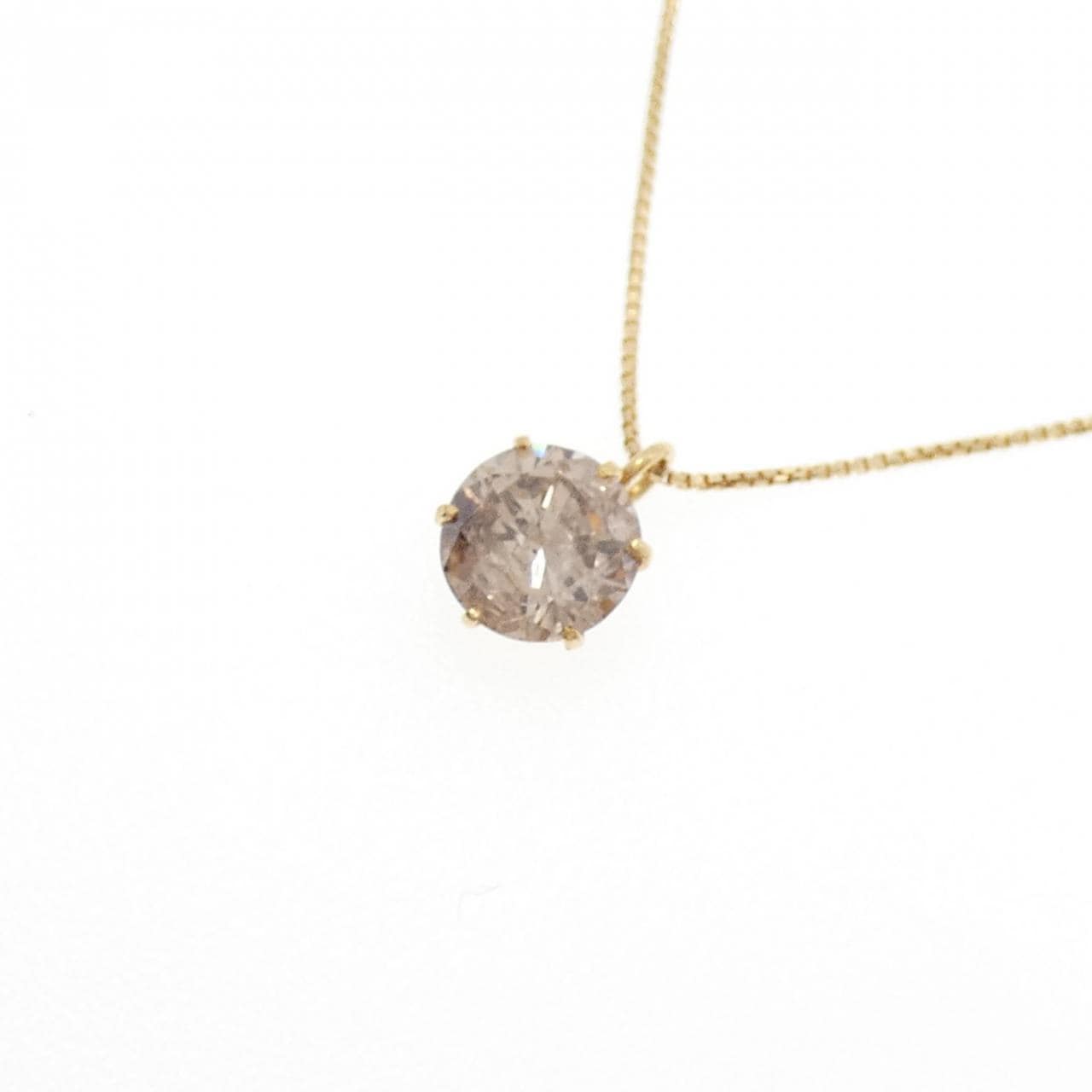 K18YG ダイヤモンド ネックレス 0.5CT