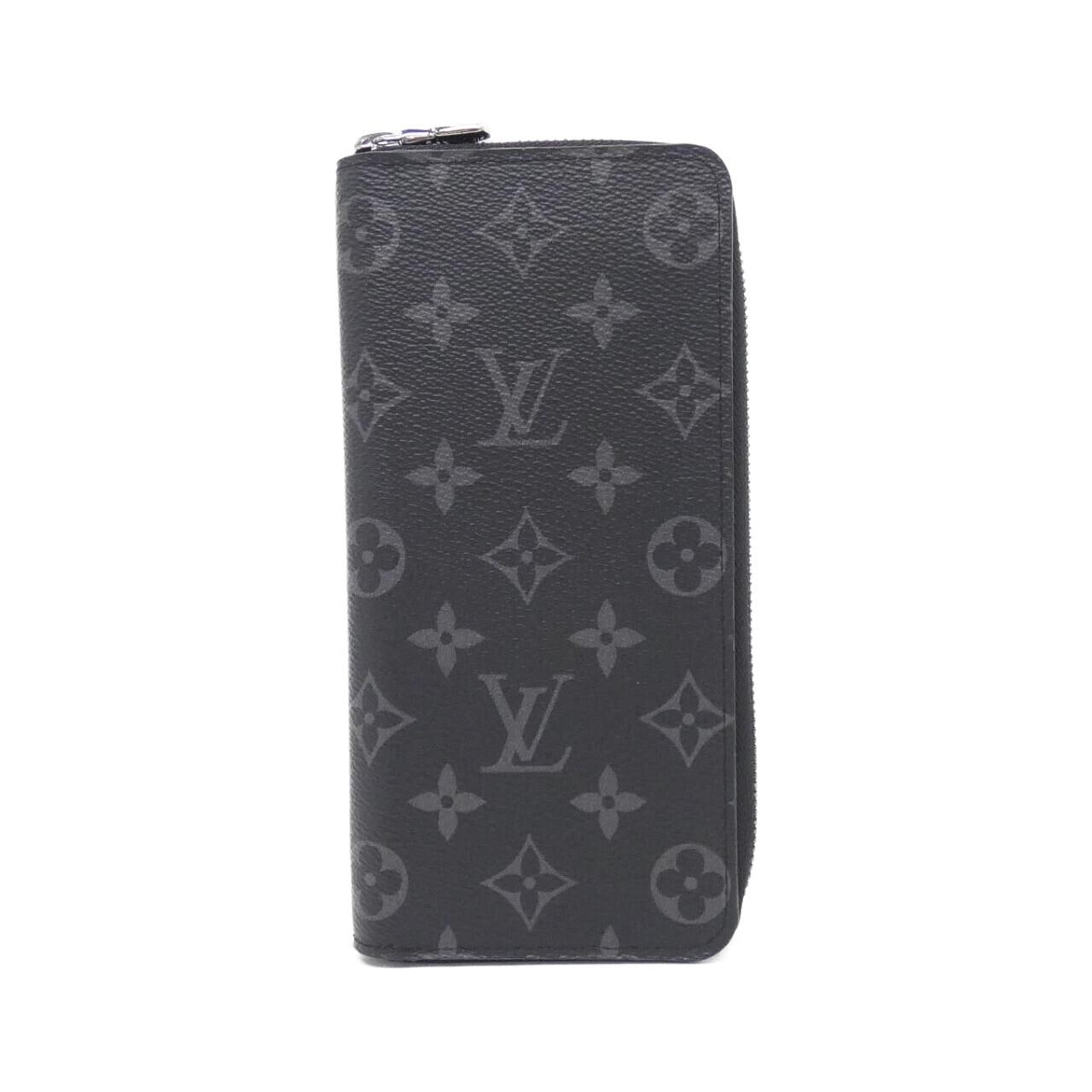 LOUIS VUITTON Monogram Eclipse Zippy Wallet Vertical M62295 Wallet