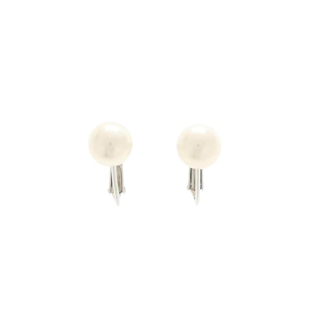 PT900 Akoya pearl earrings 8mm